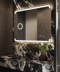 Led Badezimmerspiegel mit Beleuchtung - Modernes Design - Für Badezimmer - Nach Maß ▪ Ohne Rahmen
