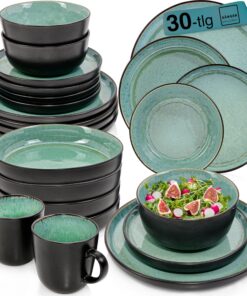 SÄNGER Fiji Kombiservice 6 Personen VALUE COLLECTION für Familie spülmaschinen- und mikrowellenkompatibel kratzfest