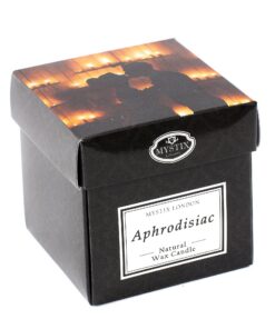 Mystix London - Duftkerze Aphrodisiakum groß 29cl | Bestes Aroma für Zuhause | wiederverwendbares Glas