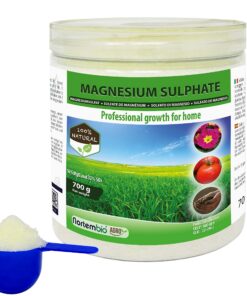 Nortembio Agro Natürliche Magnesiumsulfat für Wachstum Kulturpflanzen, Gärten & Zimmerpflanzen 700 g.Boost Your Plant Gr