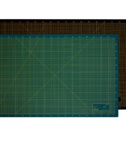 Victor Schneidematte Grün Schwarz 60x90cm 3-lagig zelfheilend - Bastelunterlage - Schreibtischunterlage