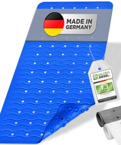 Königwerk Antirutschmatte Badewanne rutschfest 100% BPA frei | Für Erwachsene & Kinder | Made in Germany | Ohne PVC | 80