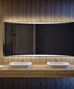 Artforma Badspiegel mit Beleuchtung - Modernes Design - Badezimmerspiegel Nach Maß - 180x80 - Led Beleuchtung - Individu