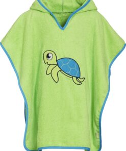 Playshoes Unisex Kinder Frottee- Poncho Bademantel - Soft undComfortabel für Jungen und Mädchen, ideal für Baden und Sch