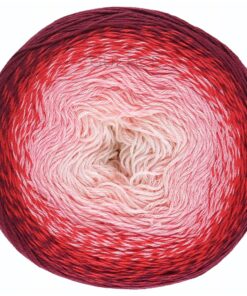 YarnArt Blumengarn - Regenbogen-Häkelgarn, 250 g, 1094 m, mehrfarbiges Baumwollsportgarn für Frühling und Sommer (269)