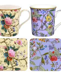 Leonardo Collection Kilburn Tasse und Untersetzer S2 2AS | Schöne Geschenke für Damen und Herren | entworfen von William