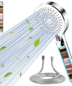 Magichome Wassersparend Duschkopf mit Filter für Hartes Wasser und Rest-Chlorılıyor