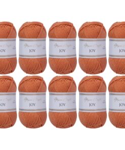 JOY UNI Strick- und Häkelgarn von Utopia Crafts - Weich und pflegeleicht, 100% Polyacryl, 150m/L 10x 50g Knäuel | Utopi