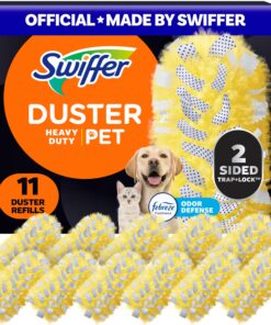 Swiffer 360 Dusters Multi Surface Pet Refills Febreze Odor Defence - Perfekte Reinigung für Haushaltsgrundstücke | Swif