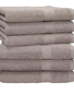 Betz Handtuch Set Palermo – 6er Pack 50x100 cm, 100% Baumwolle – hochwertige, pflegeleichte & langlebige Handtücher, Far