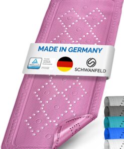 Schwanfeld® Badewannenmatte EXTRA SICHER + extra starken Saugnäpfen - BPA frei - Antirutschmatte Badewanne (Made in Germ