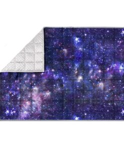 Solfres Gewichtsdecke für Kinder 2,3 kg 90x120cm Minky-Druck Schwere Decke für Kinder und Jugendliche die schlafen