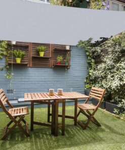 HAIKUS Sonnensegel 2x3 m (Rechteck) – Premium HDPE, UV-Schutz, atmungsaktiv & wetterbeständig, Hellgrau