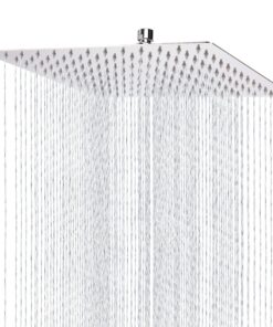 Markcco 30cm Großer Regenbrause - Hochdruck Duschkopf für komfortables Duschen mit Edelstahl 304 - geeignet für niedrige