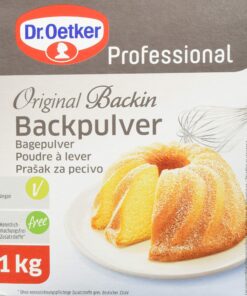 Dr. Oetker Professional Backpulverpressão für Küchenexperten, 1 x 1kg Packung, Original Backpulver für professionelle Cu