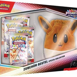 Pokémon Sammelkartenspiel Spezial-Kollektion Karmesin & Purpur - Prismatische Entwicklungen | Zubehör-Beutel