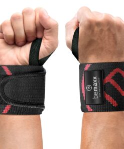 Handgelenk Bandagen Fitness Krafttraining - 2x Wrist Wraps Handgelenkbandagen, Handgelenkstütze für schwere Gewichte Bod