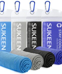 Sukeen Kühlhandtuch Set - Kühlendes Ice Towel für Fitness und Sport mit Kühlfunktion | Sukeen Kühlhandtuch Set - Kühlen