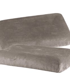 BaSaTex Cashmere Plüsch Kissenbezüge Spannbezüge 2er Pack | kuschelig weicher Kissenbezug für Nackenkissen und Gesundhei