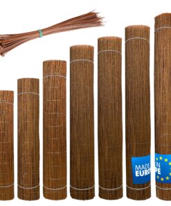 Weidenmatte - natürlicher Sichtschutz für Garten und Terrasse - Windschutz & Sonnenschutz