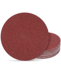 125mm Exzenter Schleifpapier 60 Körnung für Holzwerkstoffe - 5inch Klett Schleifblätter (30 Stück)