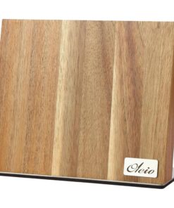 MagneTischer MesserBlock KüchenOrganizer Akazienholz MagnetLeiste EdelstahlSockel.CSS3800 - بالتropfennagellose Unterlag