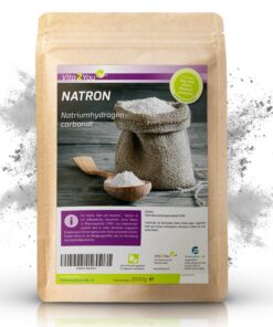 Vita2You Natron Pulver - Backpulver - Lebensmittelqualität - Premium Qualität - 2000g