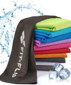 Fit-Flip Kühlendes Handtuch - Ice Cooling Towel und mikrofaser Kühltuch – ideal für Fitness-Lovers im Sommer - Kühlhandt