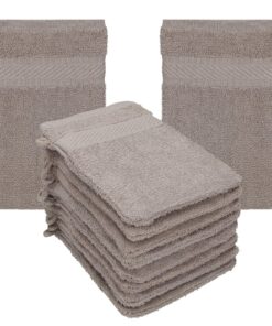 Betz Waschhandschuhe Palermo 10er Set – 100% Baumwolle (360 g/m²) – weiche, saugstarke & pflegeleichte Frottee-Waschlapp
