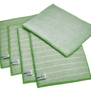 TURBO PRODUKTE Antibakterielles Bambus Mikrofaser Spültuch - hygienisch für die Küche (5'er Set) TURBO PRODUKTE Waschb