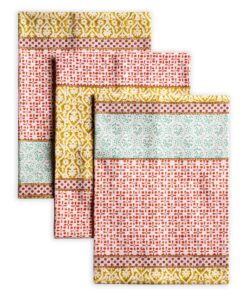 Maison d' Hermine Provence Geschirrtücher 100% Baumwolle Weiche Saugfähigkeit Frühling/Sommer (50 cm x 70 cm) OEKO-TEX S